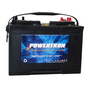 POWERTRON BCI Grp 27M Starting 12V Marine Battery